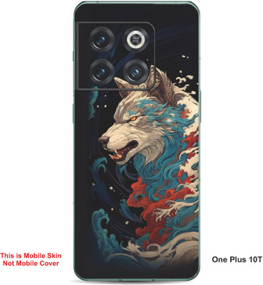 VYBE The Smart Choice One Plus 10T Wolf Embossed Mobile Skin(Sandrift 31)
