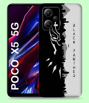 WeCre8 Skin's Xiaomi Poco X5 5G Mobile Skin(Black Panther Multicolor Mobile Skin)