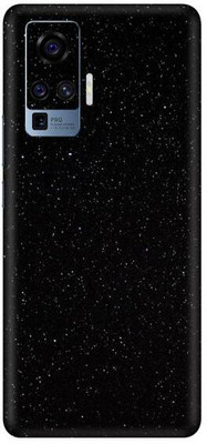 Vcare GadGets Vivo X50 Pro Mobile Skin(Starry Glitter Black)