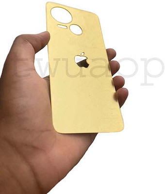 TWUAOP TECNO SPARK 10 5G MOBILE SKIN BACK PANNEL ACRYLIC SHEET Mobile Skin(Gold)