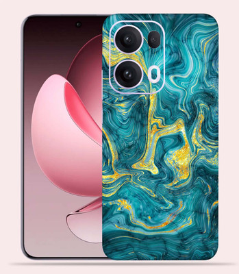 OggyBaba OggyBaba Oppo Reno 13 pro Mobile Skin(Golden Lava)