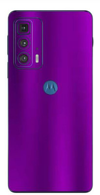 Vcare GadGets Moto Edge 20 Pro Mobile Skin(Purple)