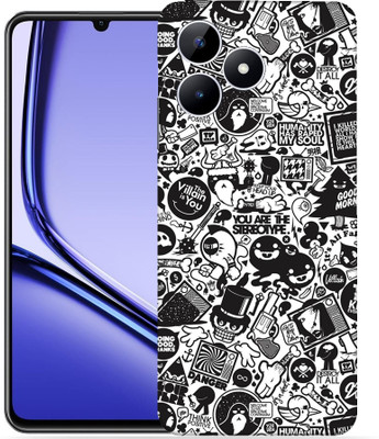 OggyBaba Realme Note 50 Mobile Skin(Doodle Art)