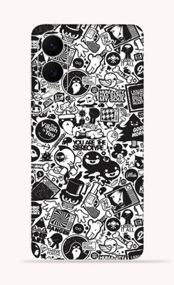 OggyBaba Samsung S25 edge 5g Mobile Skin(Doodle Art)