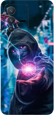 TJ CREATION Vivo V23 5G Mobile Skin(Ultra Super Magic Devil Skin With High Matte Finish.)