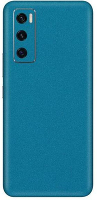 Vcare GadGets Vivo V20 SE Mobile Skin(Glitter Blue)