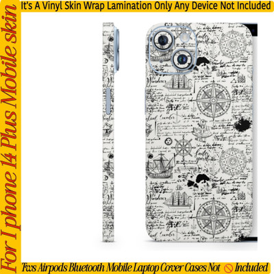 Flipkart SmartBuy COMPETABLE FOR I PHONE 14 PLUS MOBILE SKIN(BACK+SIDE+CAMERA)3RDS61 Mobile Skin(I PHONE 14 PLUS MOBILE SKIN(COVER CASE DEVICE NOT INCLUDED)MULTI_C0L0UR_3RDS61)