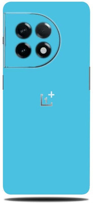 TJ CREATION OnePlus 11R 5G Mobile Skin(Ultra Super Lightblue Matte Skin With High Mattte Finish.)