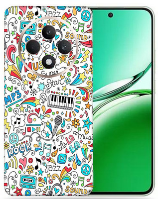 OggyBaba OggyBaba Oppo Reno 12f Mobile Skin(Music Graffiti)