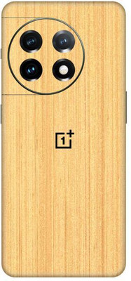 Vcare GadGets One Plus 11 5G With Logo Mobile Skin(Wooden)