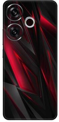 Vcare GadGets Poco F6 (5G) Mobile Skin(Red & Black)