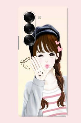 OggyBaba Samsung Galaxy Z Fold7 Mobile Skin(Cute-Girl)
