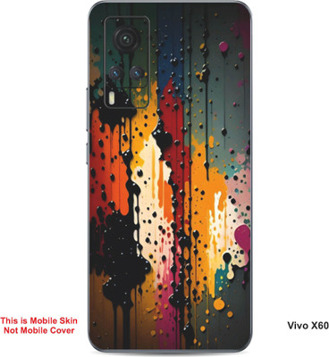 VYBE The Smart Choice Vivo X60 Art Embossed Mobile Skin(Storm Dust 10)