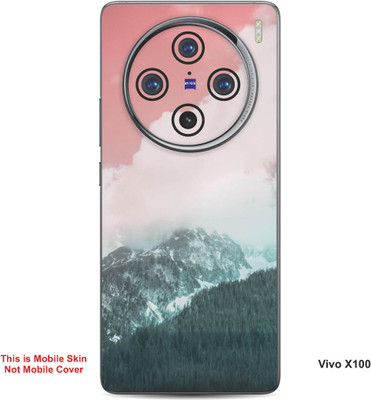 VYBE The Smart Choice Vivo X100 Naturel Mobile Skin(Faded Pink, Cascade 18)