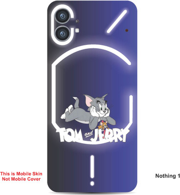 VYBE The Smart Choice Nothing 1 Tom & Jerry Embossed Mobile Skin(Mulled Wine A1)