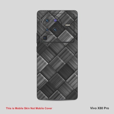 VYBE The Smart Choice Vivo X80 Pro Pattern Mobile Skin Mobile Skin(Multi ColourCO25)