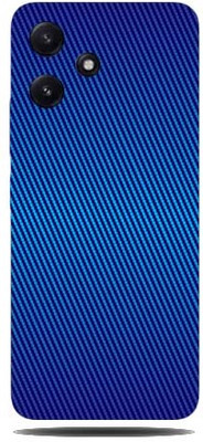 TJ CREATION Redmi 12 5G, redmi 12 5g Mobile Skin(Ultra Super Blue Carbon Fiber Skin With High Matte Finish.)
