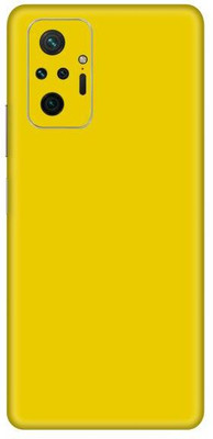 Vcare GadGets Redmi Note 10 Pro Max Mobile Skin(Yellow)