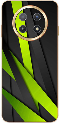 FCS Huawei Enjoy 60X Printed Back skin Mobile Skin(Green Texture)