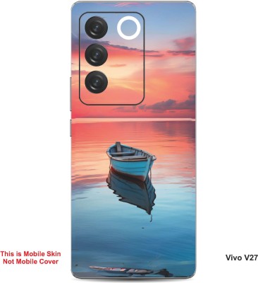 VYBE The Smart Choice Vivo V27 Naturel Mobile Skin(Dark Salmon 5)