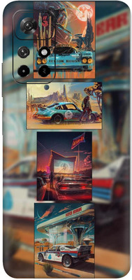 wrap craft REDMI NOTE 11T 5G Premium Vinyl Mobile Skin(Multicolor)