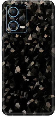 Vcare GadGets Redmi Note 12 5G Mobile Skin(Black)