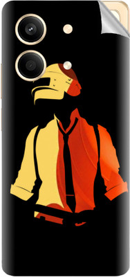 tiddler Xiaomi Redmi Note 13R Pro Mobile Skin(Black)