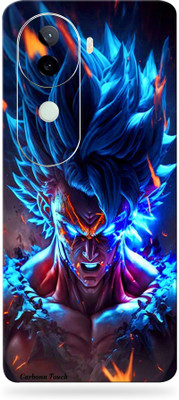 SkinoMania vivo v40e 5g Premium Vinyl Mobile Skin (Multicolor) Mobile Skin(Goku 2)