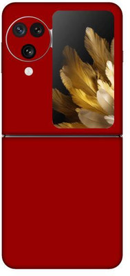 Vcare GadGets Find N3 Flip 5G Mobile Skin(Red)