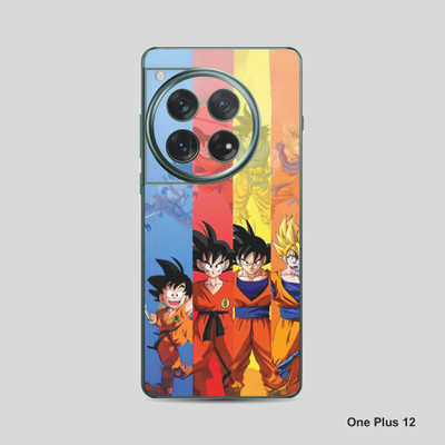 VYBE The Smart Choice One Plus 12 Goku Mobile Skin Mobile Skin(Red Orange 19)