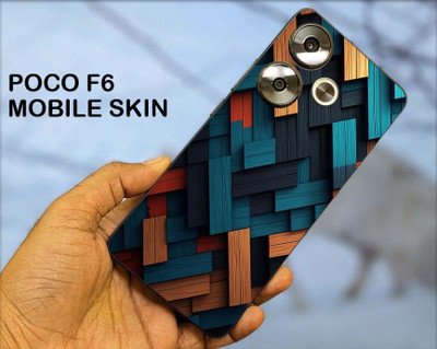 BUGGU POCO F6 5G Mobile Skin(Ulltra Super Art-Pattern Skin With High Matte Finish., Mobile Skin (Back+Side+Camera))