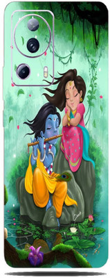 BUGGU MI 13 LITE 5G, Radha sang Kanha, xiaomi 13 lite Mobile Skin(Ultra Super Radha sang Kanha Skin With High Matte Finish.)
