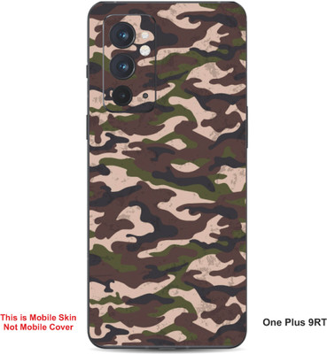 VYBE The Smart Choice One Plus 9RT Camouflage Embossed Mobile Skin(Judge Grey A7)