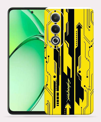 WeCre8 Skin's WeCre8 Skin's OPPO K12x 5G Mobile Skin(Dark Yellow Cyber 2077)