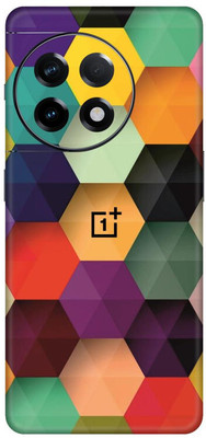 Yuckquee OnePlus 11R Mobile Skin for Back & Camera Protective - D60 Mobile Skin(Multicolor)