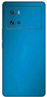 Vcare GadGets Metallic Light Blue Shining vivo i QOO 9 Pro 5G Mobile Skin(Metallic Light Blue Shining)