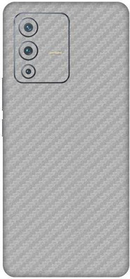 Vcare GadGets Fiber Carbon Silver vivo V23 Pro 5G Mobile Skin(Fiber Carbon Silver)