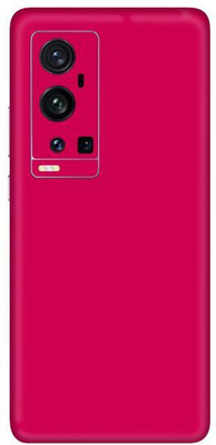 Vcare GadGets Vivo X60 Pro Plus Mobile Skin(Matte Pink)
