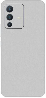 Vcare GadGets Leather White vivo V23 5G Mobile Skin(Leather White)