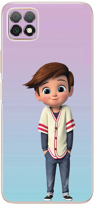 FCS Huawei Enjoy 20 5G Printed Back skin Mobile Skin(Cute Boy)