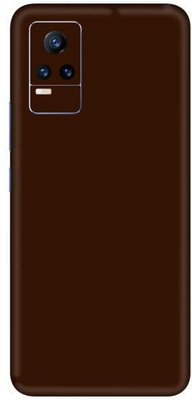Vcare GadGets Vivo Y21e 5 G Mobile Skin(Choco Lava)