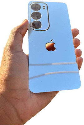 TWUAOP VIVO Y29 5G MOBILE SKIN ACRYLIC SHEET MIRROR BACK PANNEL APPLE Mobile Skin(Silver)