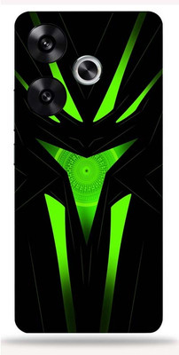 WeCre8 Skin's WeCre8 Skin's _POCO---F6--5G-- Mobile Skin(Black Green Abstract)