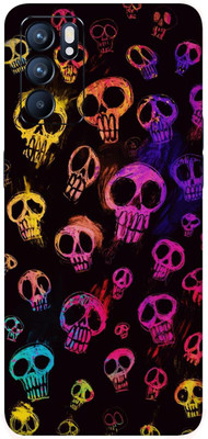 wrap craft OPPO RENO 6Z 5G Premium Vinyl Mobile Skin(Multicolor)