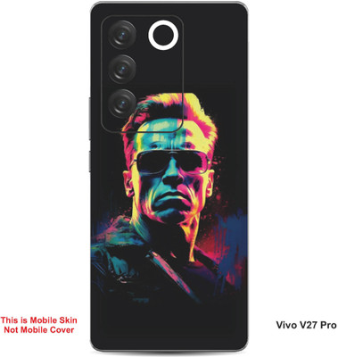 VYBE The Smart Choice Vivo V27 Pro Art Embossed Mobile Skin(Multi Color 6)
