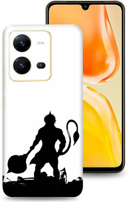 SkinoMania Vivo V25-5G Mobile Skin(B&W Hanuman)