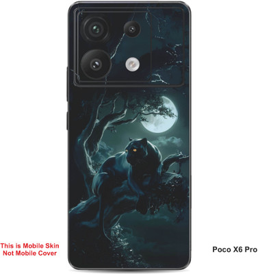 VYBE The Smart Choice Poco X6 Pro Black Panther Mobile Skin(Plantation 2)