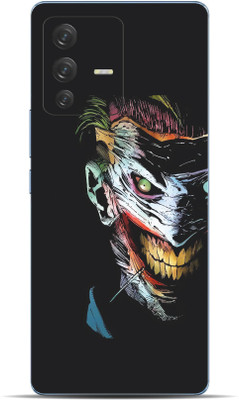 VYBE Vivo V23 Pro Joker Mobile Skin Mobile Skin(Eerie Black 32)