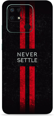 SkinoMania Redmi 10c Mobile Skin(Multicolor Never-Settle)