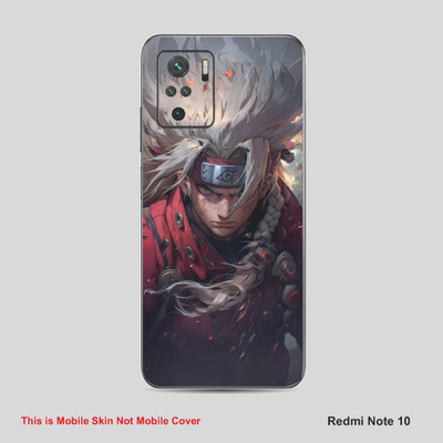 VYBE The Smart Choice Redmi Note 10 Naruto Mobile Skin Mobile Skin(Silver Chalice A29)